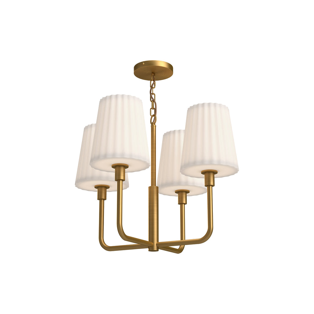 Plisse Chandelier - Light House Co.