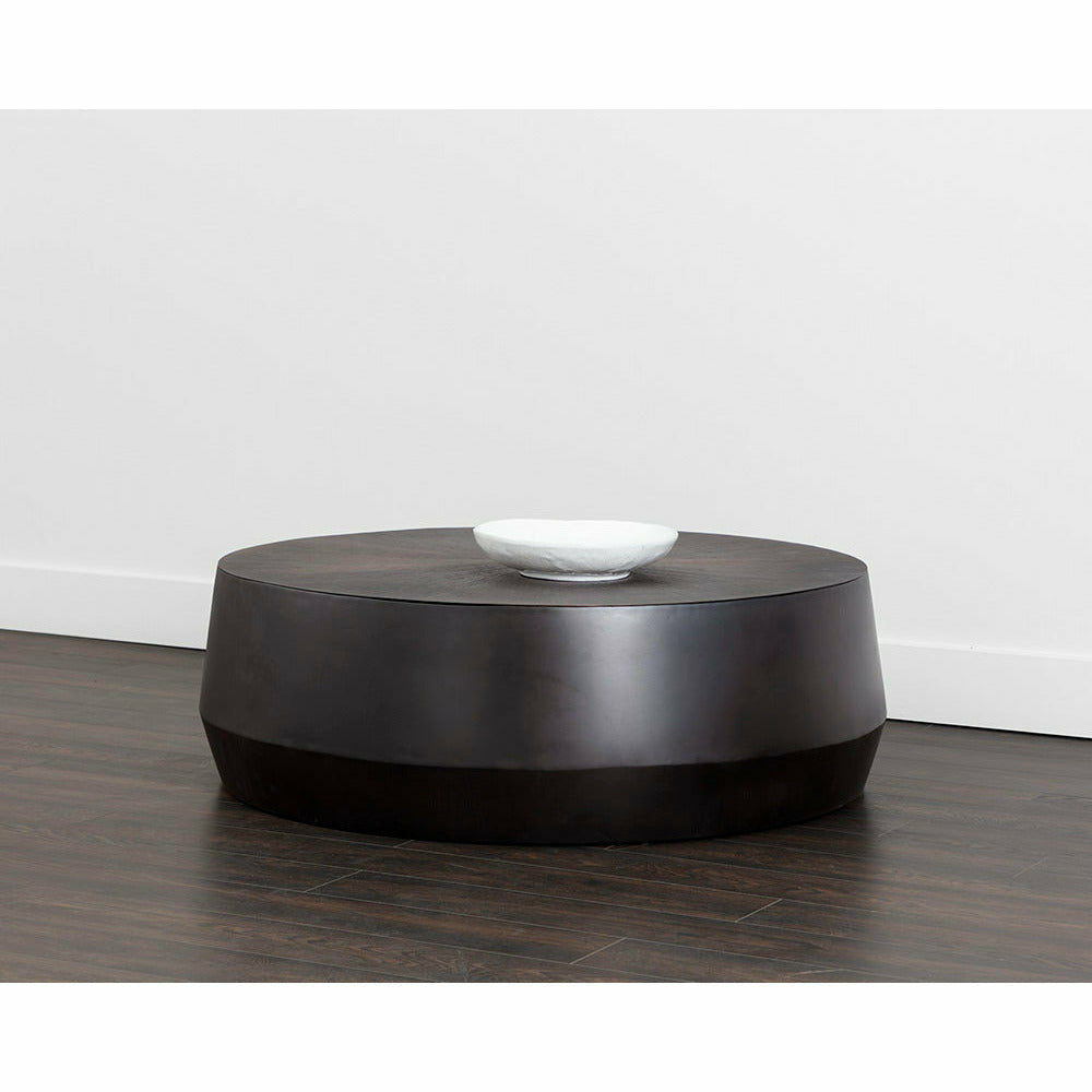 Creed Coffee Table - Large - Gunmetal - Light House Co.