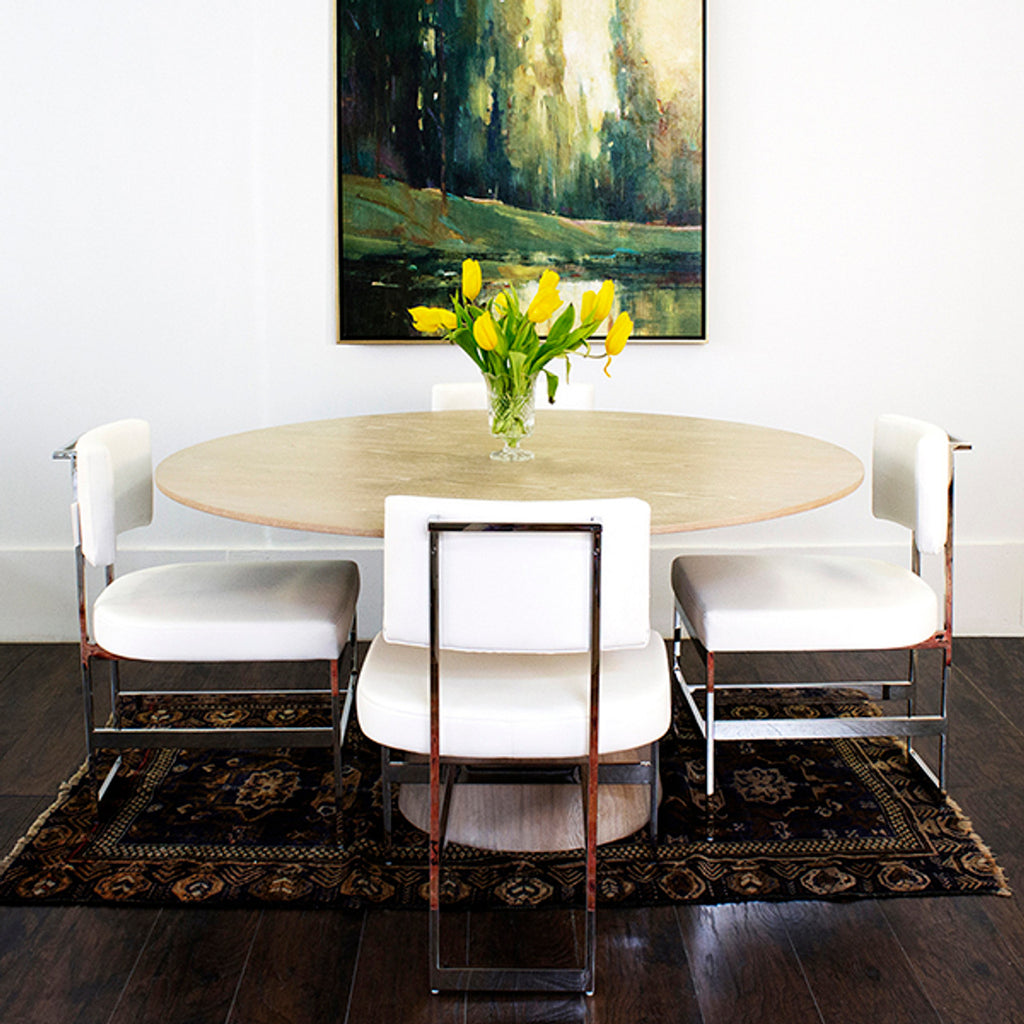 Preston Round Dining Table - Light House Co.