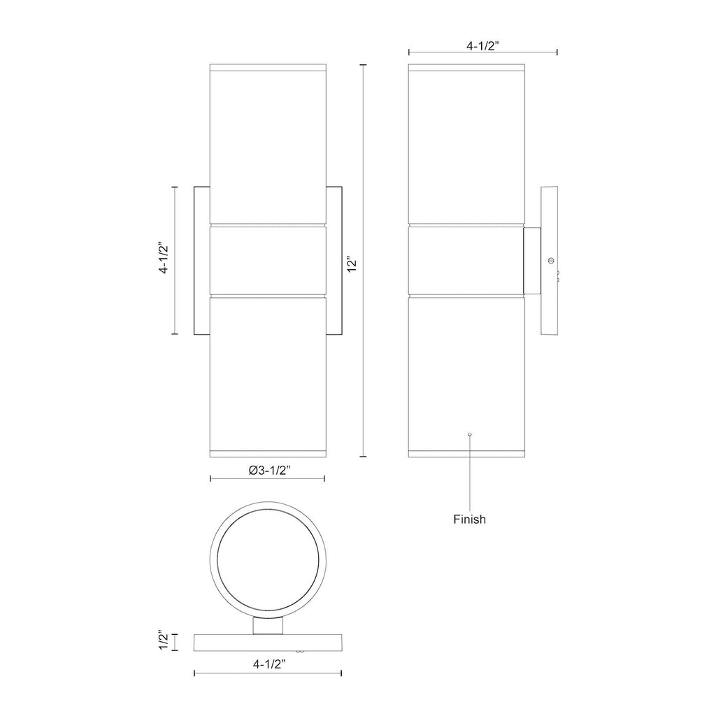 Lund Outdoor Wall Sconce - Light House Co.