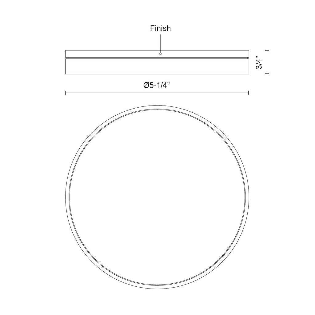 Novel Flush Mount - Light House Co.