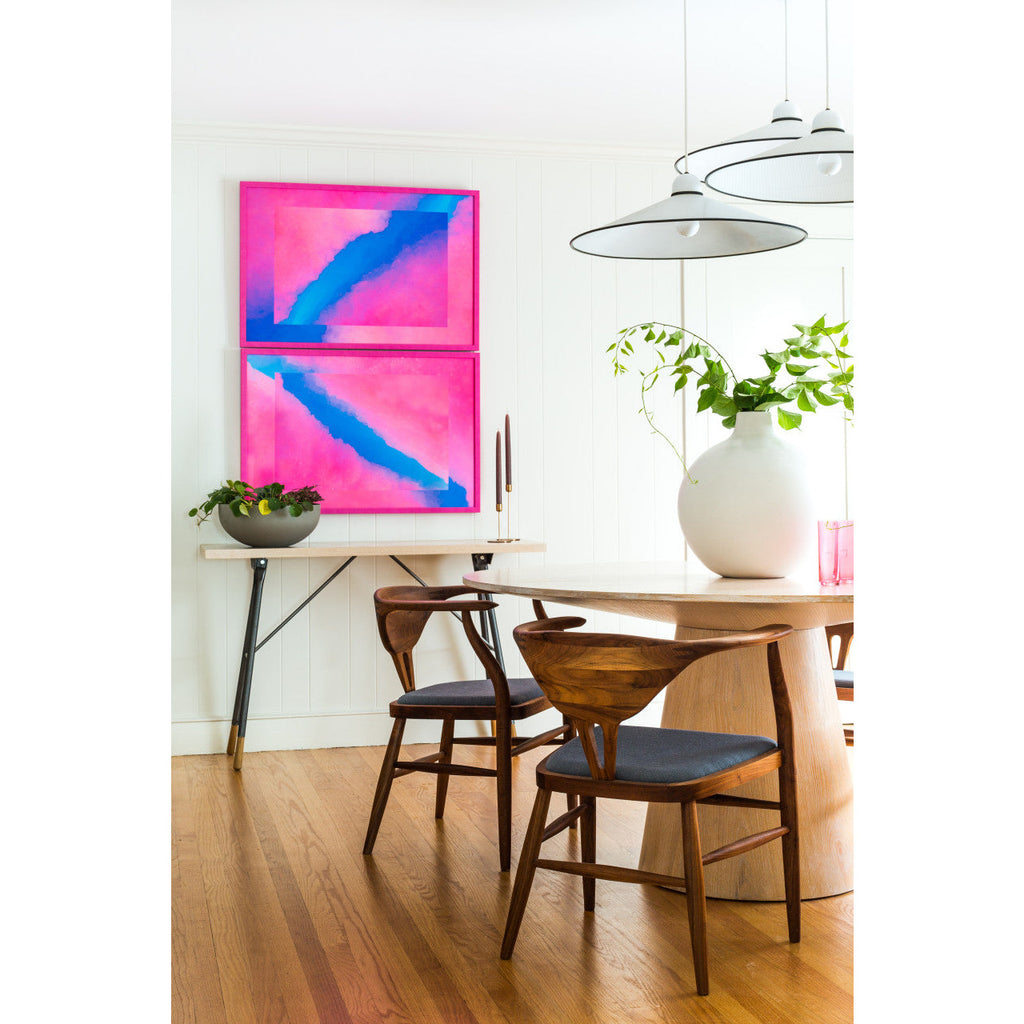 Preston Round Dining Table - Light House Co.