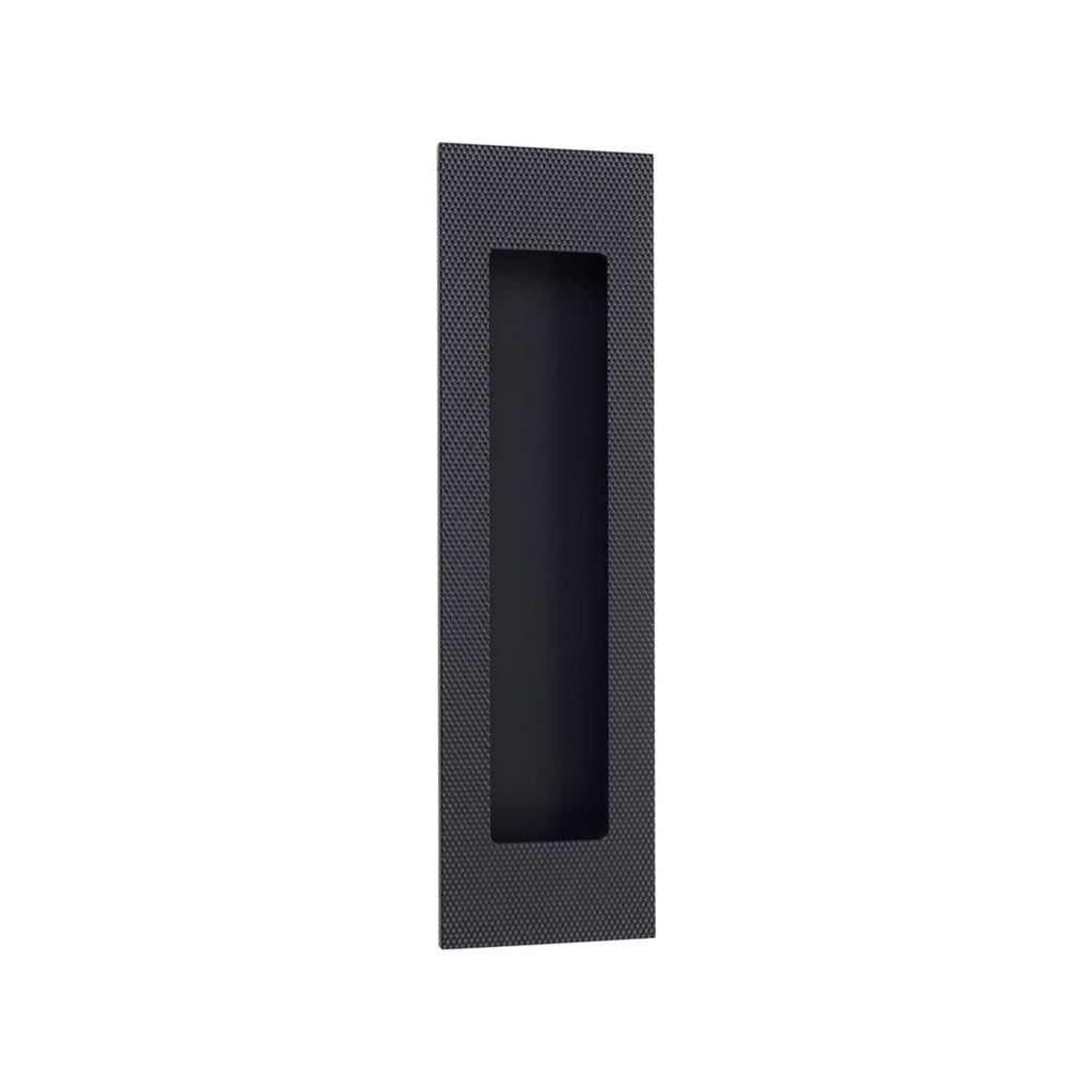 Modern Rectangular Knurled With Plain Pocket Flush Pull - Light House Co.