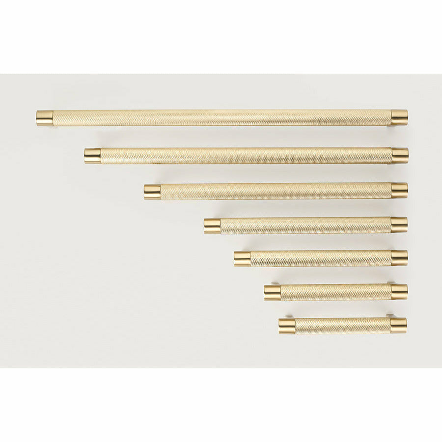 Select Rectangular Knurled Bar Cabinet Pull - Light House Co.